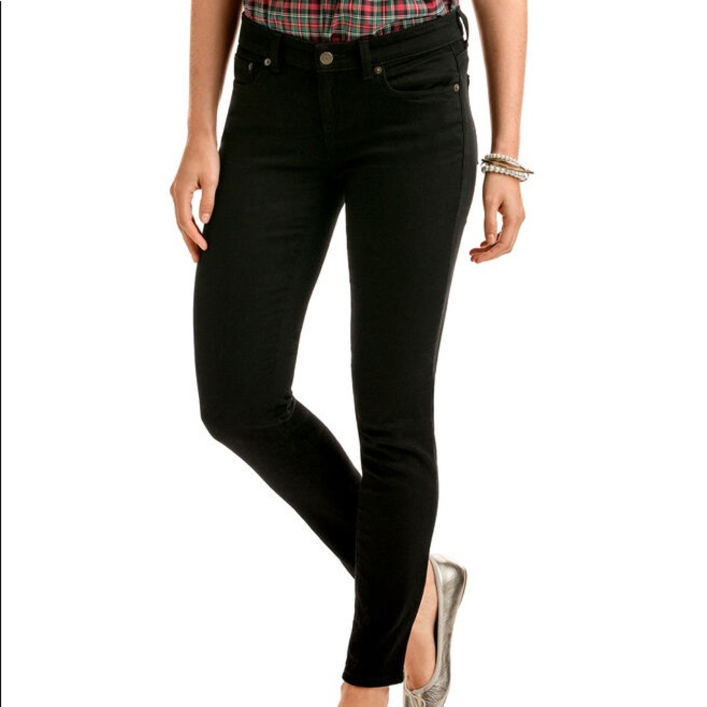 NWT Vineyard Vines skinny black denim